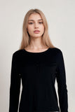 Long Sleeve Button Top