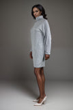 Knitted Sweater Mini Dress
