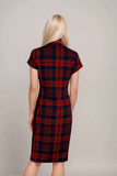 Short Sleeve Midi Dress