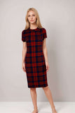 Short Sleeve Midi Dress