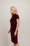 Short Sleeve Midi Dress