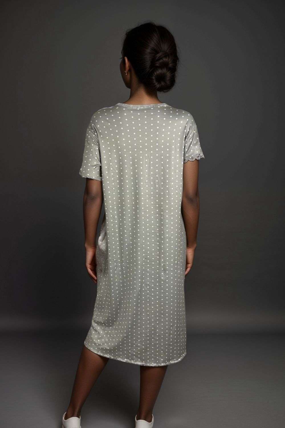 Relaxed Fit Midi Dress